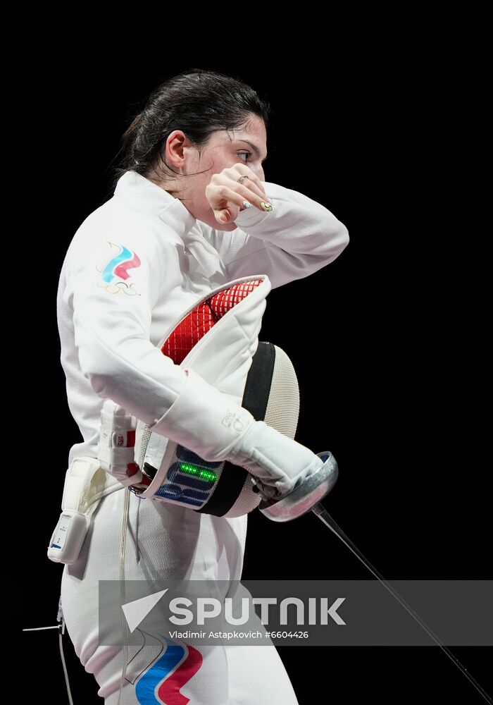 Japan Olympics 2020 Fencing Women