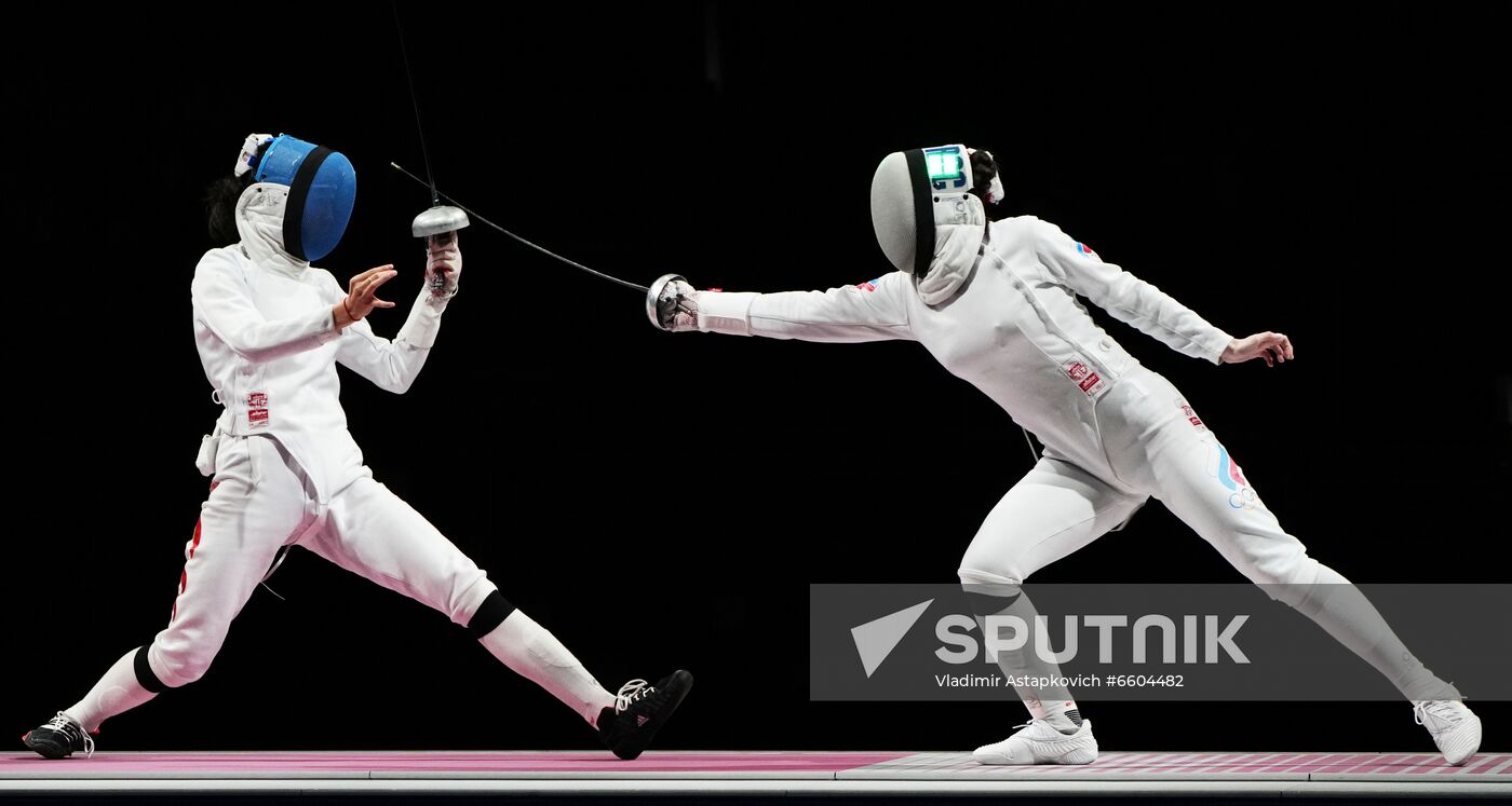 Japan Olympics 2020 Fencing Women