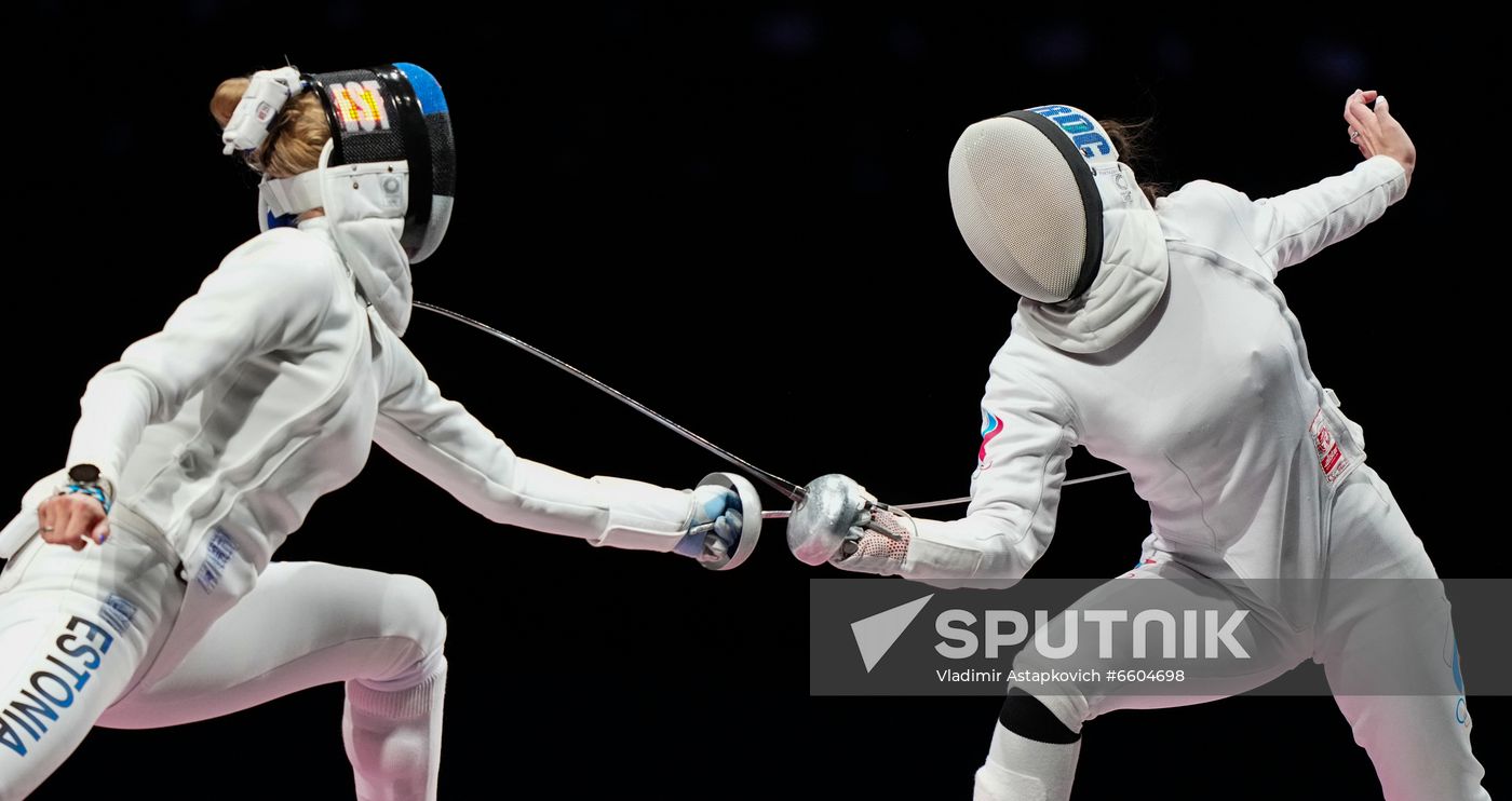 Japan Olympics 2020 Fencing Women