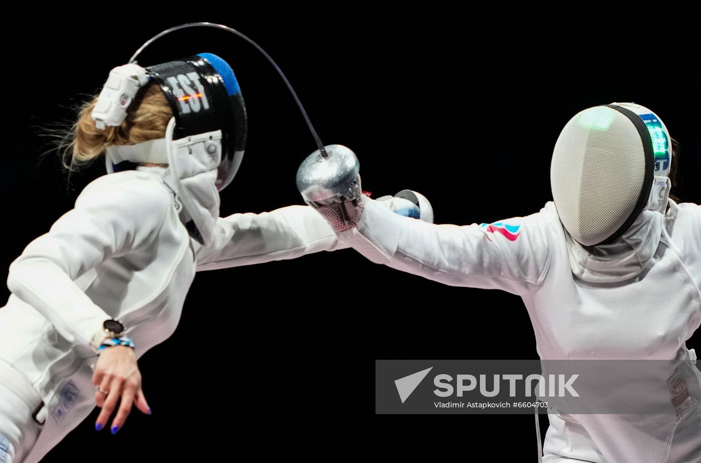 Japan Olympics 2020 Fencing Women