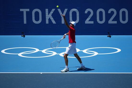 Japan Olympics 2020 Tennis Men Bublik - Medvedev