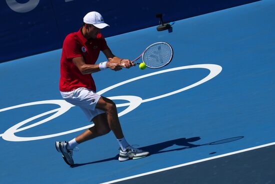 Japan Olympics 2020 Tennis Men Bublik - Medvedev