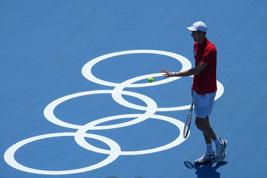 Japan Olympics 2020 Tennis Men Bublik - Medvedev