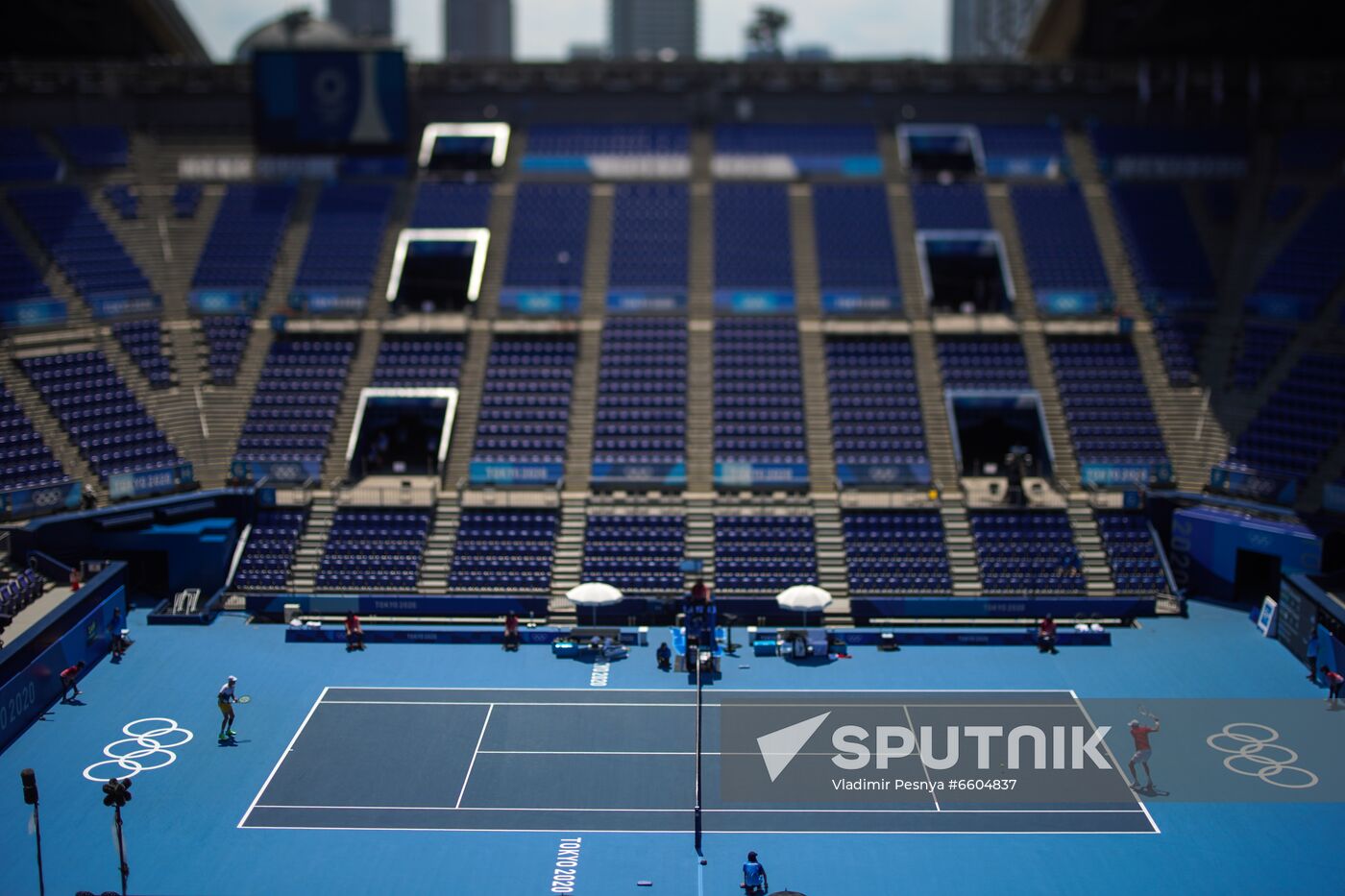 Japan Olympics 2020 Tennis Men Bublik - Medvedev