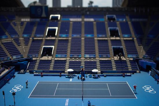 Japan Olympics 2020 Tennis Men Bublik - Medvedev