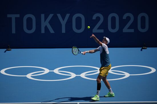 Japan Olympics 2020 Tennis Men Bublik - Medvedev