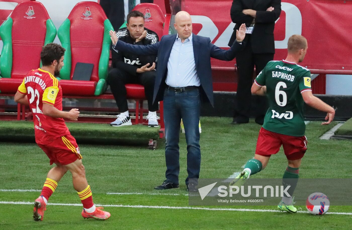 Russia Soccer Premier-League Lokomotiv - Arsenal