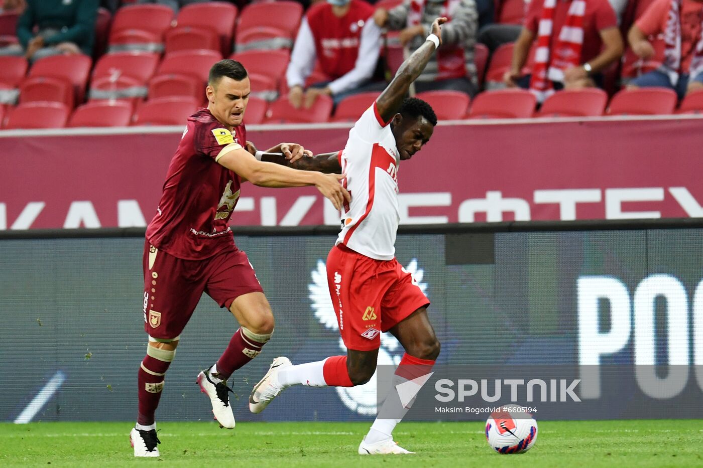 Russia Soccer Premier-League Rubin - Spartak