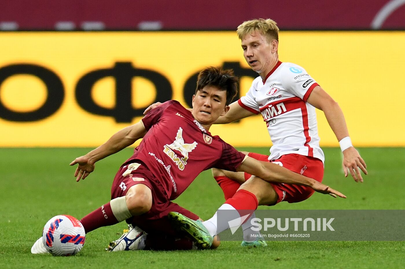 Russia Soccer Premier-League Rubin - Spartak