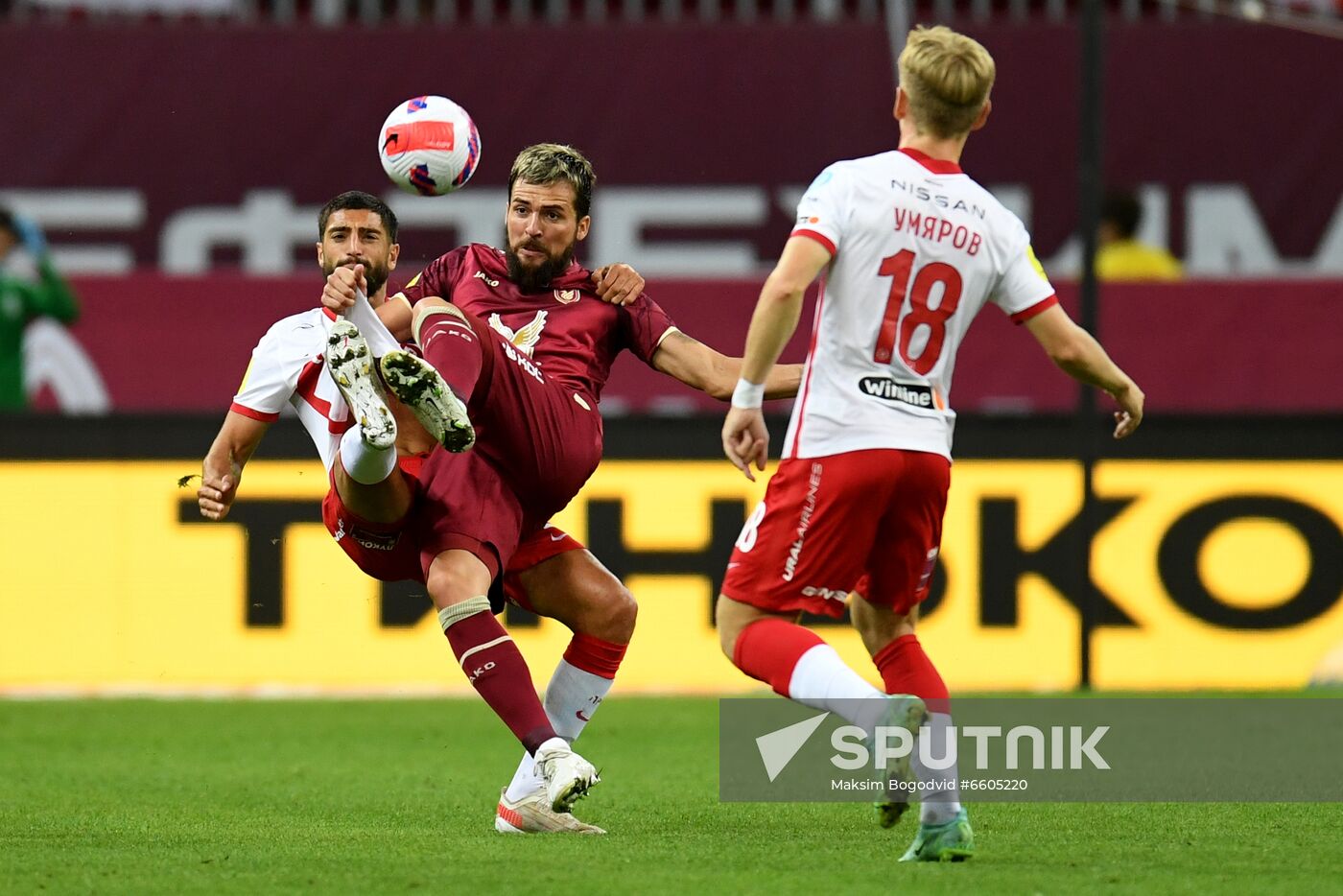 Russia Soccer Premier-League Rubin - Spartak