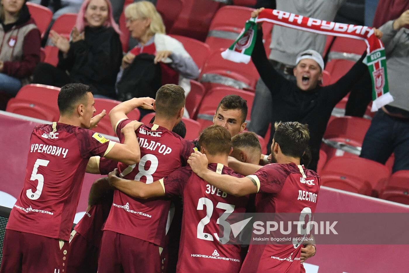 Russia Soccer Premier-League Rubin - Spartak