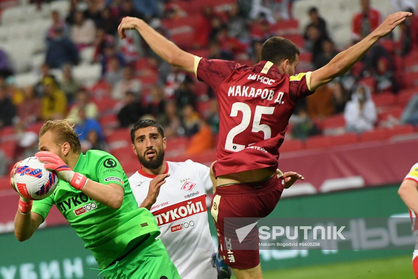 Russia Soccer Premier-League Rubin - Spartak