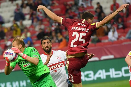 Russia Soccer Premier-League Rubin - Spartak