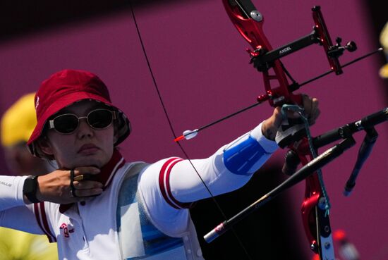 Japan Olympics 2020 Archery Women Team