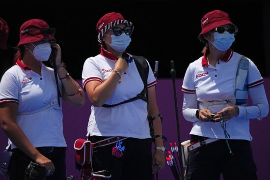 Japan Olympics 2020 Archery Women Team