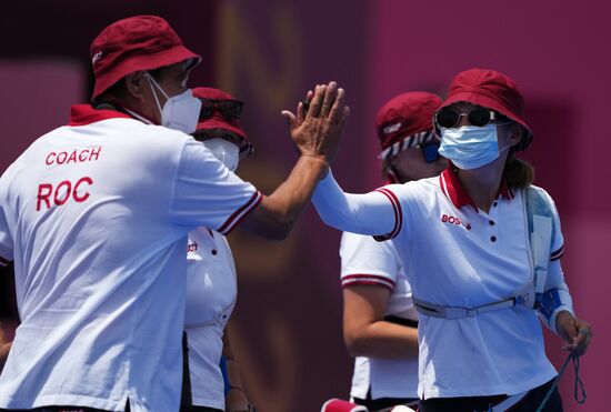 Japan Olympics 2020 Archery Women Team