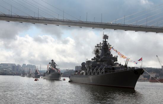 Russia Navy Day Parade