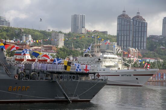 Russia Navy Day Parade