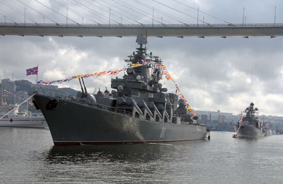Russia Navy Day Parade