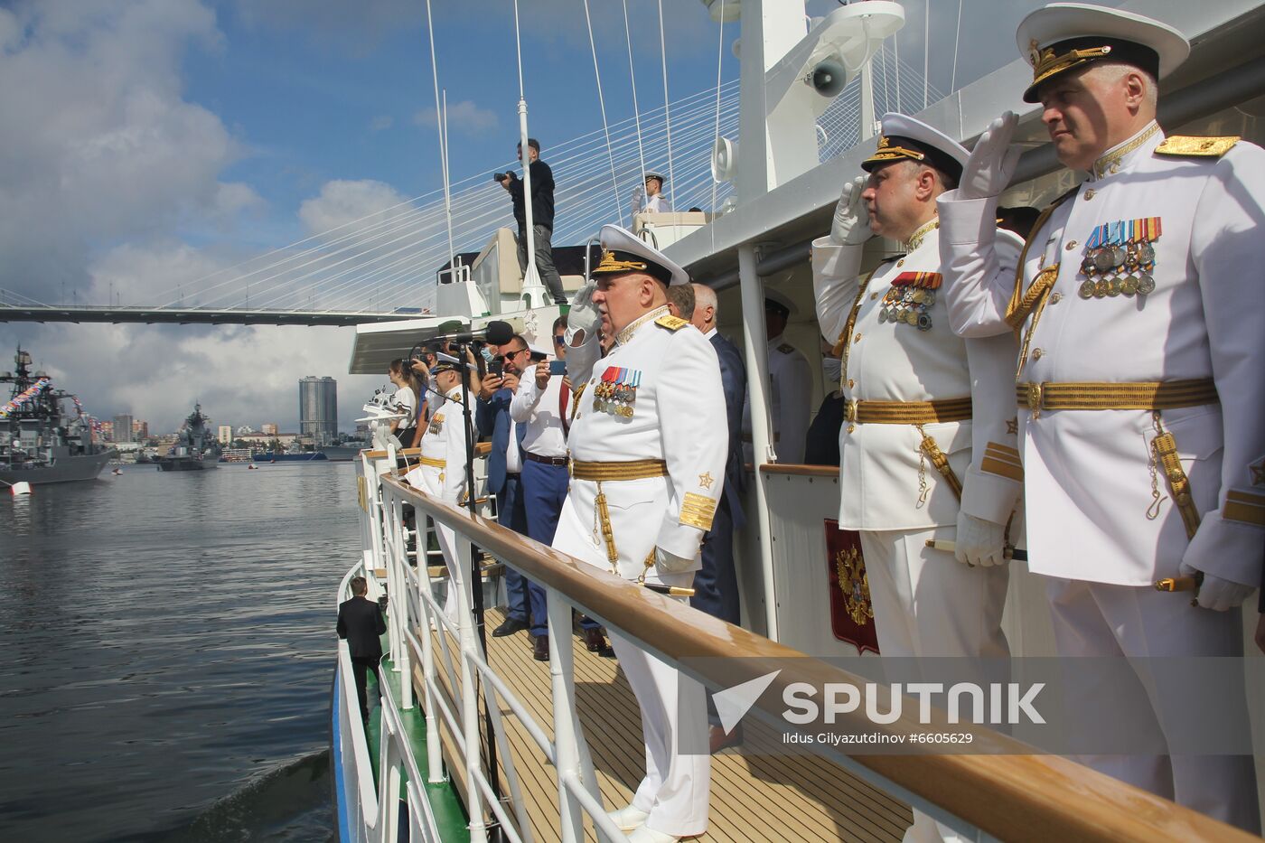 Russia Navy Day Parade