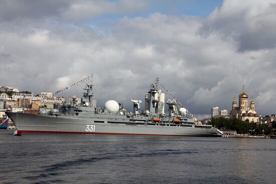 Russia Navy Day Parade