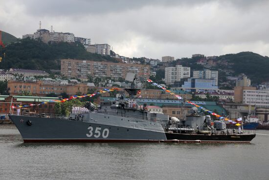 Russia Navy Day Parade