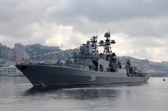Russia Navy Day Parade
