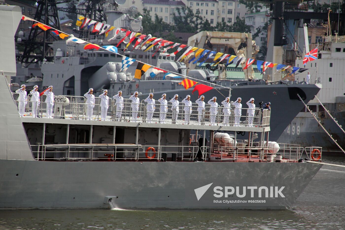 Russia Navy Day Parade