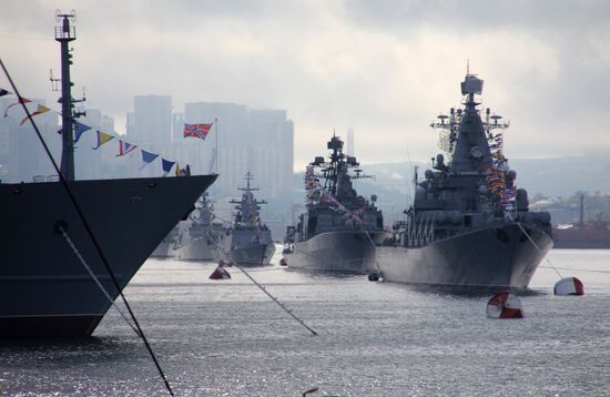 Russia Navy Day Parade
