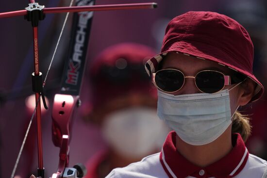 Japan Olympics 2020 Archery Women Team