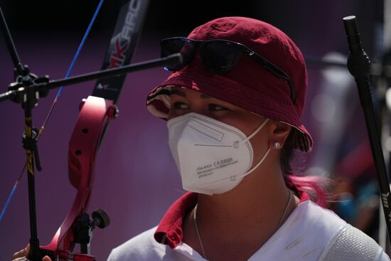 Japan Olympics 2020 Archery Women Team