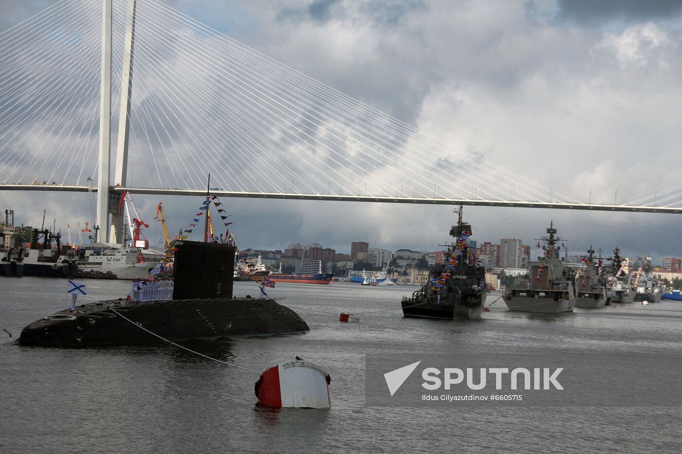 Russia Navy Day Parade