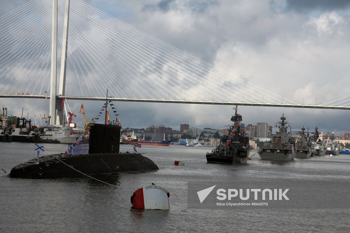 Russia Navy Day Parade