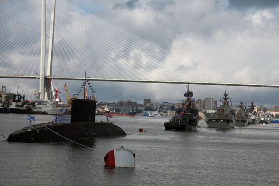 Russia Navy Day Parade