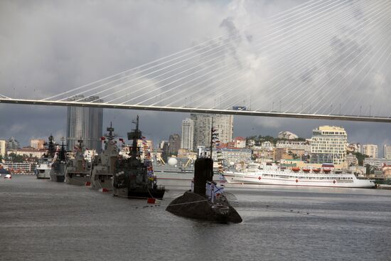Russia Navy Day Parade