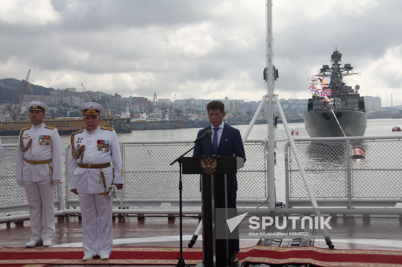 Russia Navy Day Parade