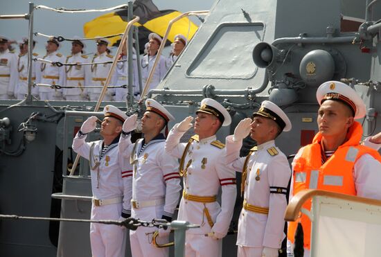 Russia Navy Day Parade