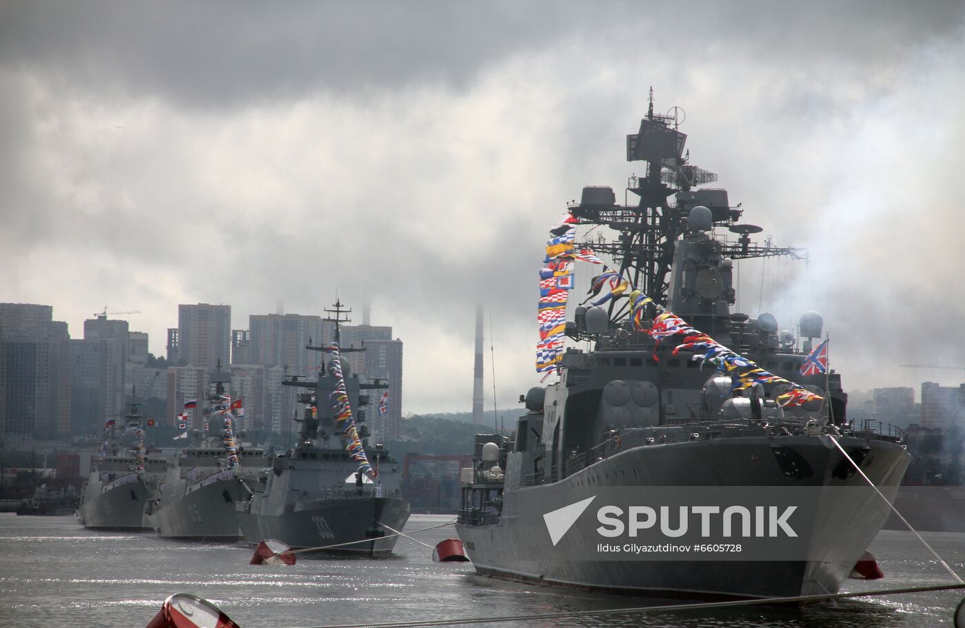 Russia Navy Day Parade