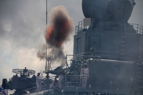 Russia Navy Day Parade