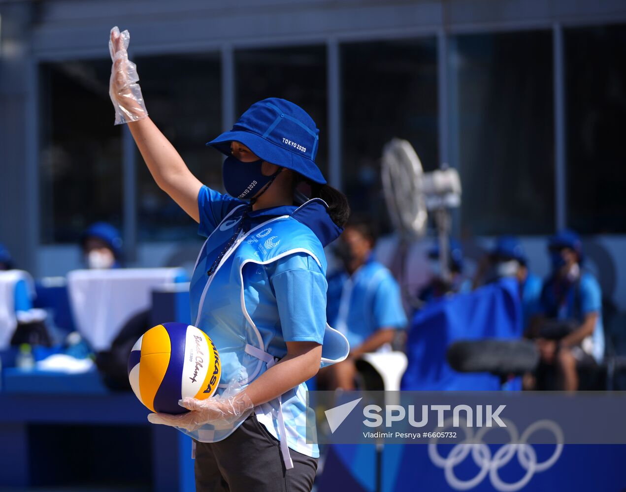 Japan Olympics 2020 Beach Volleyball Makroguzova/Kholomina - Menegatti/Orsi Toth