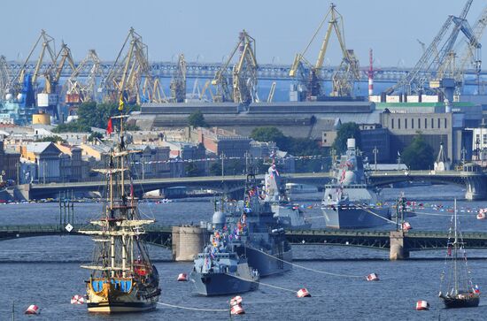 Russia Main Navy Day Parade