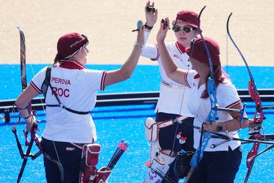 Japan Olympics 2020 Archery Women Team