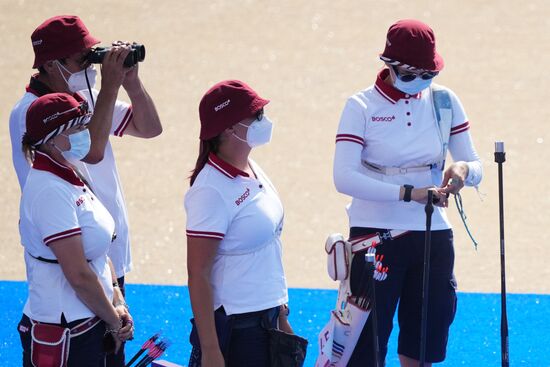 Japan Olympics 2020 Archery Women Team