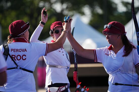 Japan Olympics 2020 Archery Women Team
