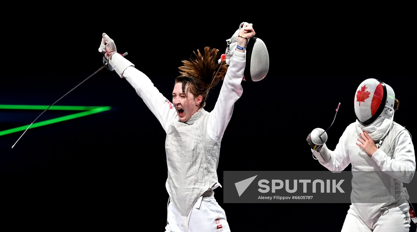 Japan Olympics 2020 Fencing Women Foil