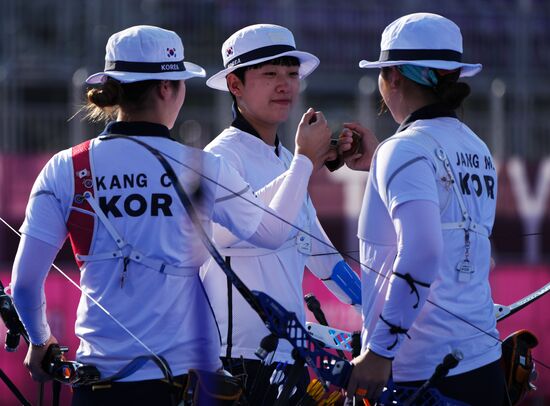 Japan Olympics 2020 Archery Women Team
