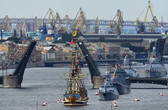 Russia Main Navy Day Parade