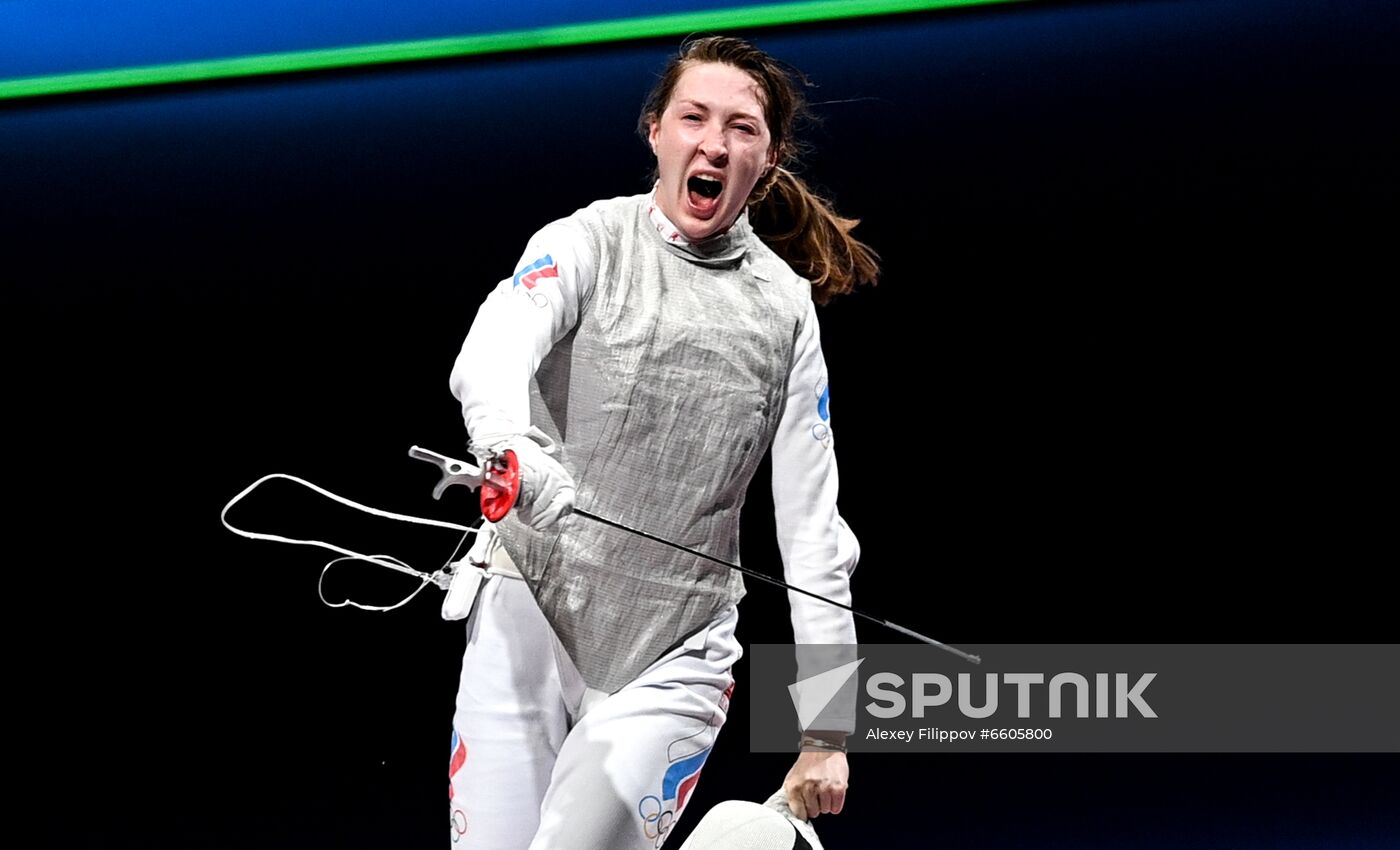 Japan Olympics 2020 Fencing Women Foil