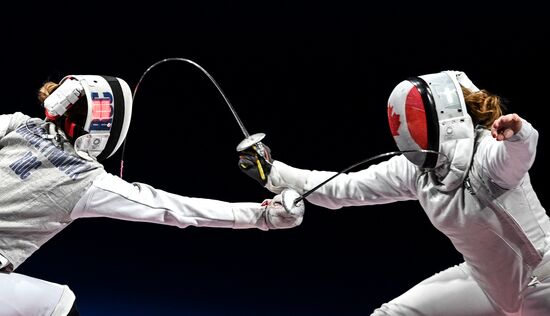 Japan Olympics 2020 Fencing Women Foil