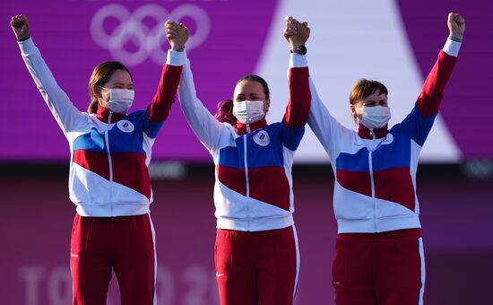 Japan Olympics 2020 Archery Women Team